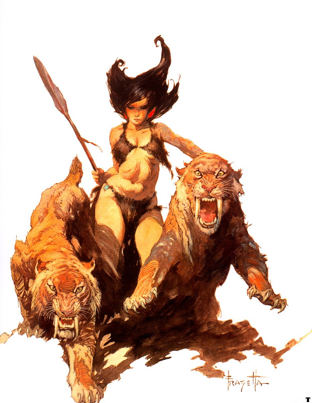Frank Frazetta - Savage