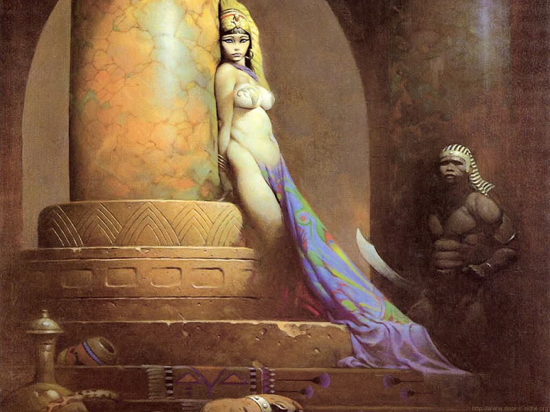 Frank Frazetta - Egyptian Queen